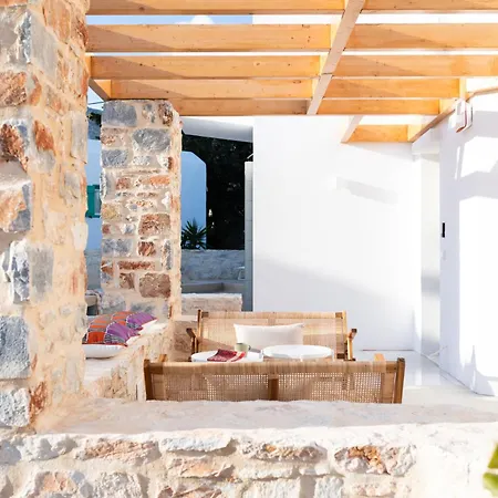 Apartman Triotissa Private Pool 50m From The Beach Driósz